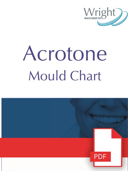 Acrotone Mould Chart